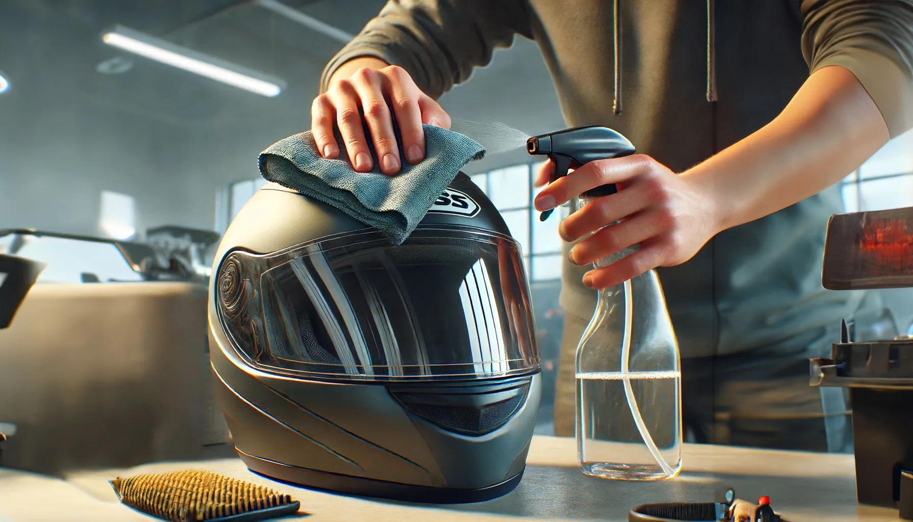 Como Limpar Viseira de Capacete: Guia Completo