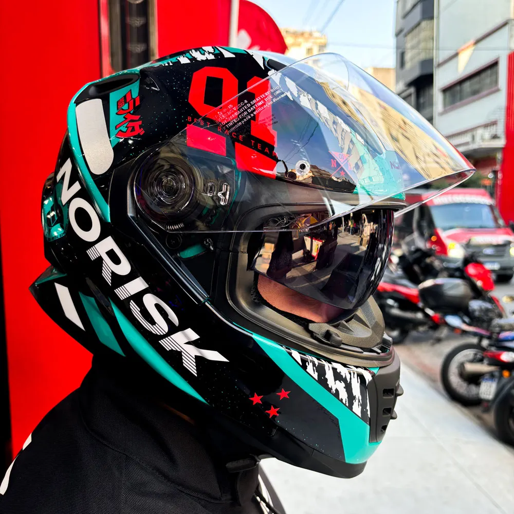 CAPACETE NORISK FF302